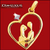 Jos Alukkas Diamond Pendent - Code01 - Click here to View more details about this Product